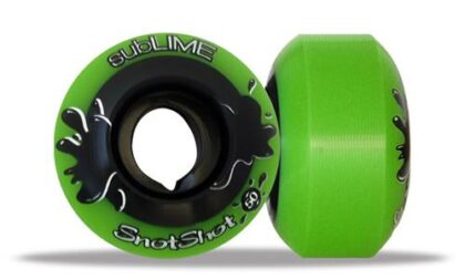 ABEC 11 WHEELS SUBLIME SNOTSHOT 50MM 99A GREEN 4 PACK