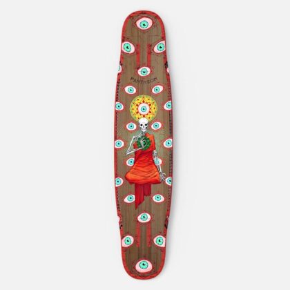 PANTHEON LOGOS FREESTYLE LONGBOARD DECK