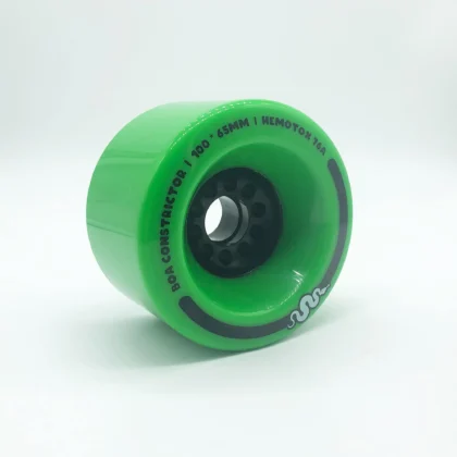 BOA CONSTRICTOR 100MM 76A ULTRA SOFT GREEN ELECTRIC SKATEBOARD WHEELS