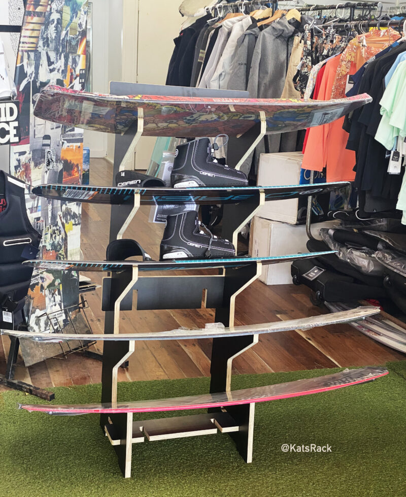 1.2m Wakeboard / Electric Skateboard rack V4 Black formply KATS RACK