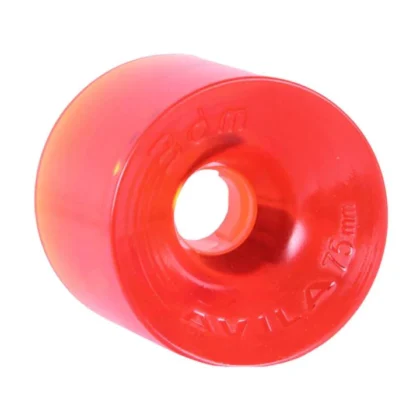 SEISMIC 3DM AVILA 75MM 73A CLEAR RED LONGBOARD WHEELS