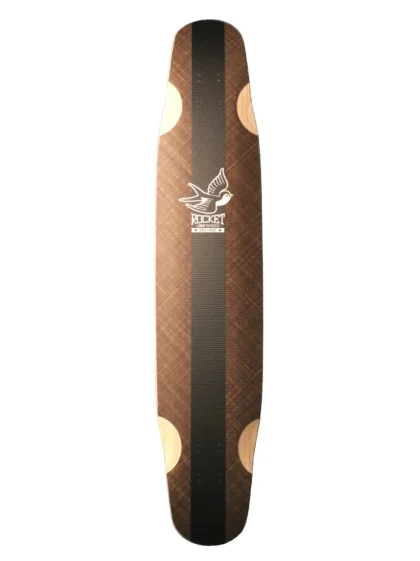 ROCKET LINUM 116 CLASSIC DANCING LONGBOARD deck