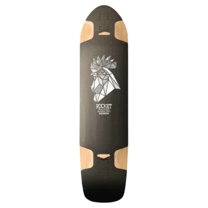 ROCKET ROOSTER DAVID BUBIER PRO MODEL FREERIDE LONGBOARD deck