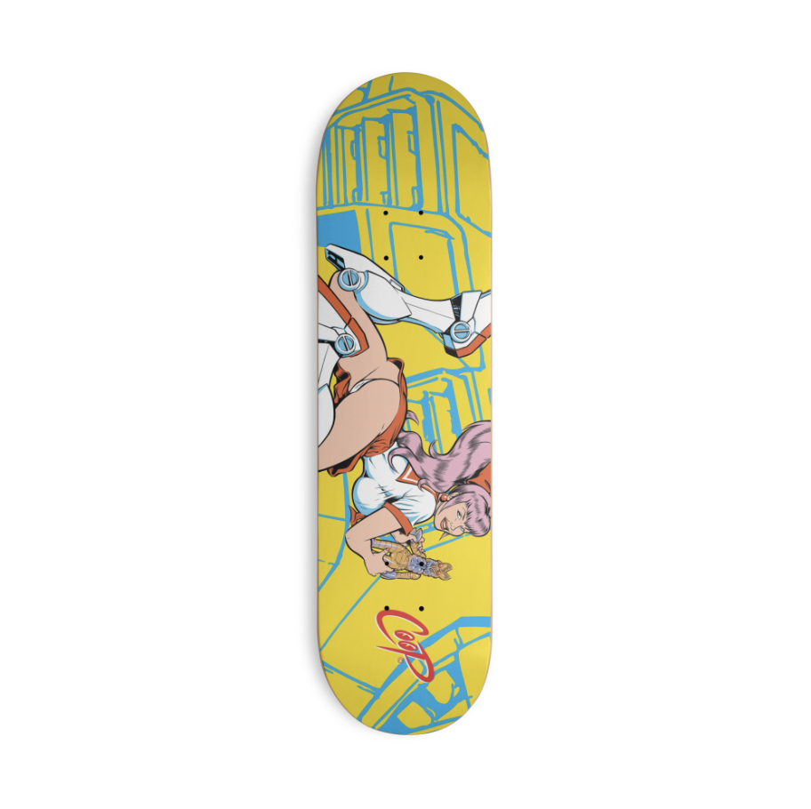 COOP skateboard deck - Otaku girl