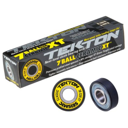 SEISMIC TEKTON 7-BALL XT CERAMIC CLASSIC SKATEBOARD BEARINGS