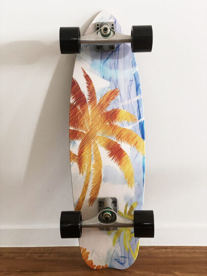 BONDI SURFSKATE COMPLETE SKATEBOARD - GOLD COAST PALM