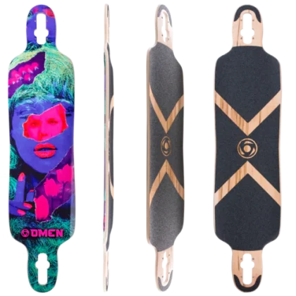 OMEN NEON ICON LONGBOARD DECK