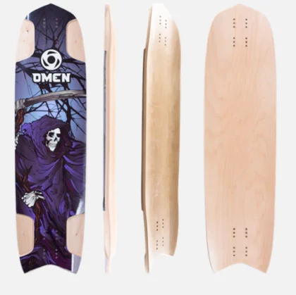 OMEN GRIM LONGBOARD DECK: REAPER 36"