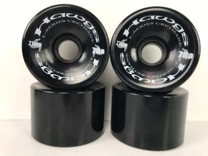 LANDYACHTZ WHEELS HAWGS 77MM BLACK 4 PACK 78A L SERIES