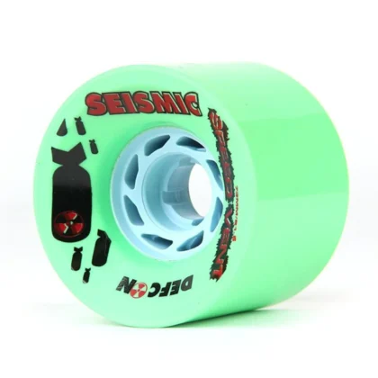 SEISMIC SPEED VENT 73MM 81.5A MINT DEFCON LONGBOARD WHEELS