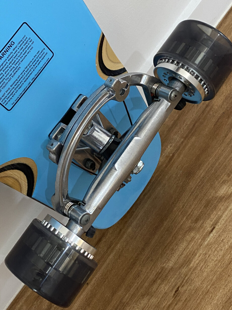 Boarder Kontrol Longboard Brakeboard with Skateboard brake – Blue ...