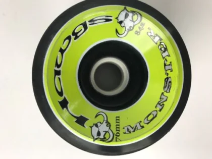 LANDYACHTZ WHEELS MONSTER HAWGS 76MM BLACK 4 PACK