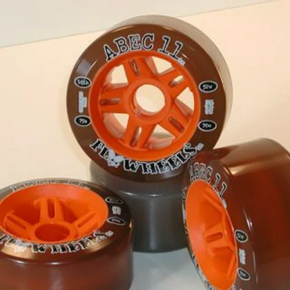 Abec 11 FLYWHEELS 75A Centerset 101mm Longboard Wheels - Root Beer