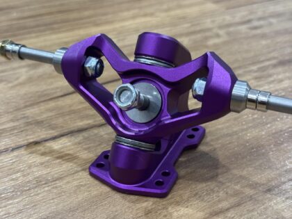 KuaFu LDP CNC Precision Front Truck - purple