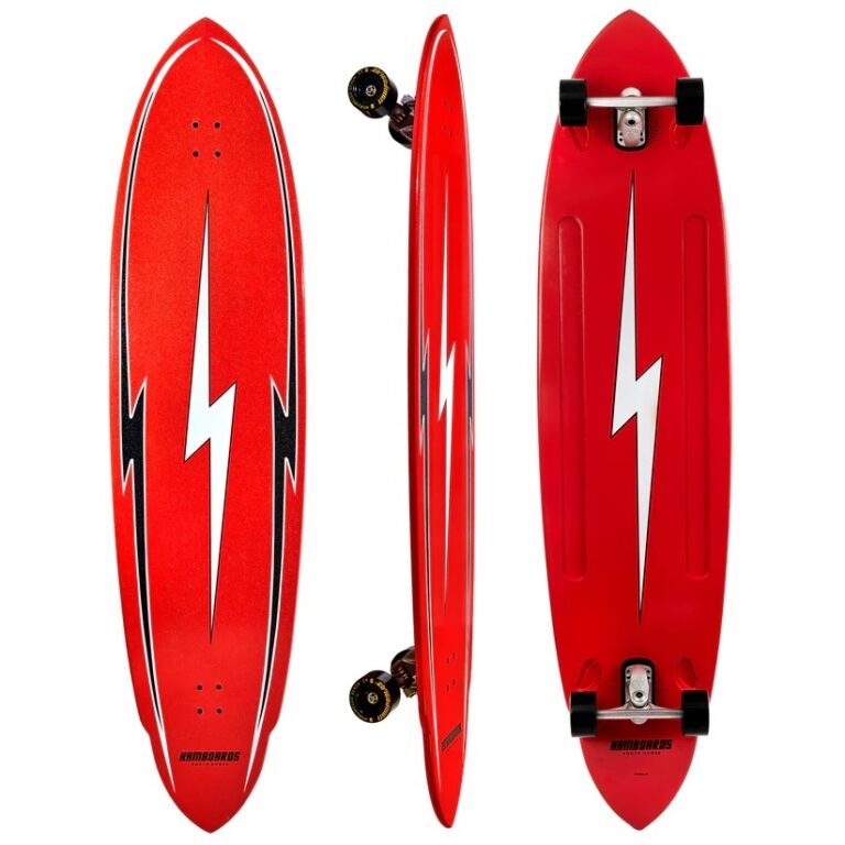 Hamboards Complete 67″ Pinger North Shore Red – Kats Rack